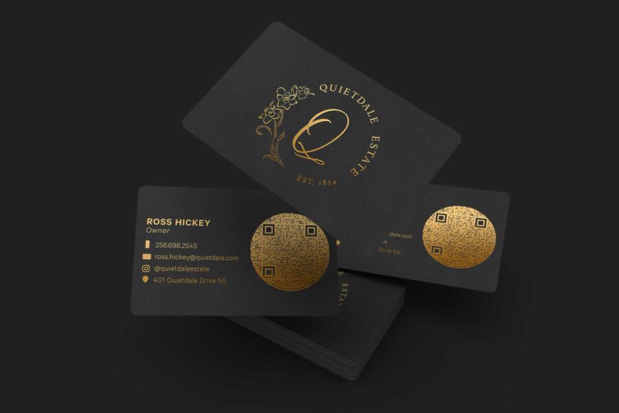 Quietdale Business Cards