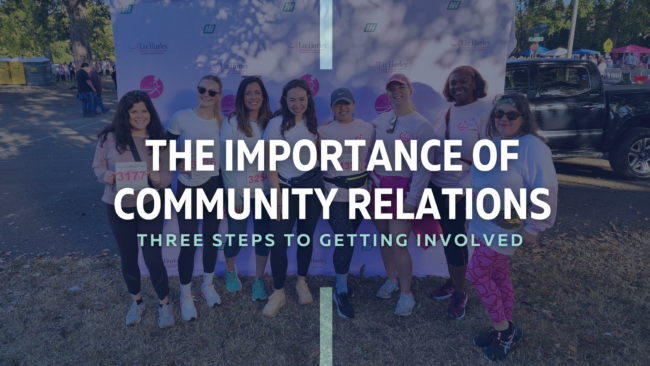 The Importance of Community Relations Liz Hurley Ribbon Run