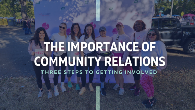 The Importance of Community Relations Liz Hurley Ribbon Run